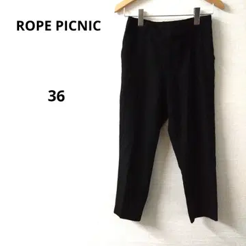 로페피크닉 캐주얼 팬츠 블랙 36