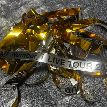 Number_i LIVE TOUR 2025 No.II 은색 테이프