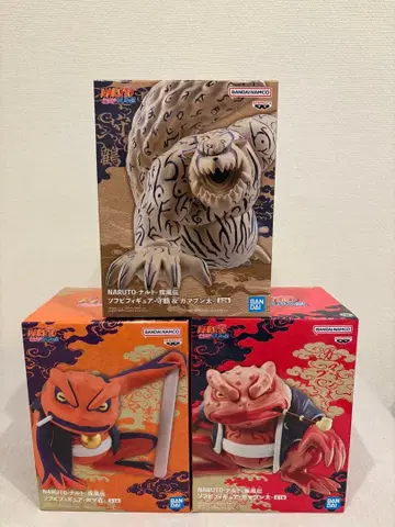 NARUTO 슈카쿠 가마분타 가마키치 3체 세트