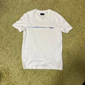 Porsche x BOSS 화이트 셔츠