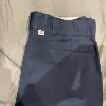 80s Dickies 탈론 지퍼 치비 택 네이비 워크 팬츠