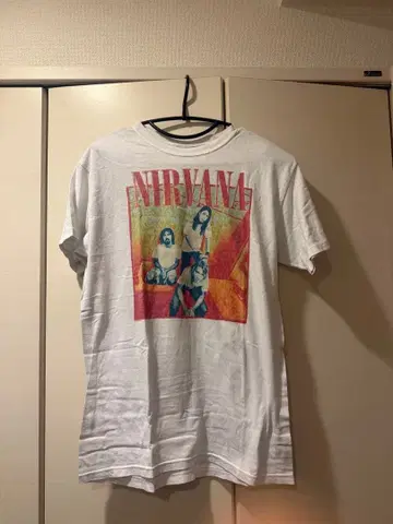 NIRVANA 그래픽 프린트 T셔츠