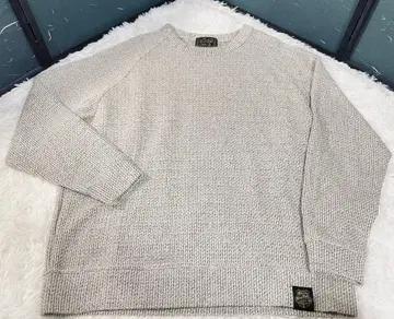 헬스장 니트 스웨터 XL 독특한 편직 핸드메이드풍