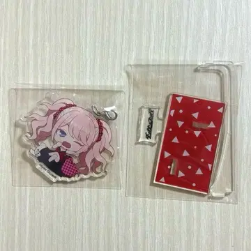 단간론파 에노시마 준코 흔들흔들 아크릴 참 콜라보 카페