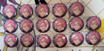 앙스타 오우카와 코하쿠 셔플 캔뱃지 17개