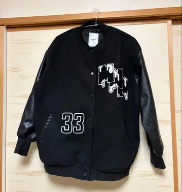 미나미짱 mnm 바시티 자켓 Right-on 콜라보