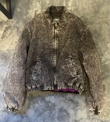 ZARA 데님 보아 자켓 1