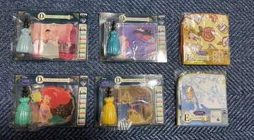 디즈니 제일복권 미녀와 야수 드레스 보틀펜 세트 4종 & 핸드 타월 세트