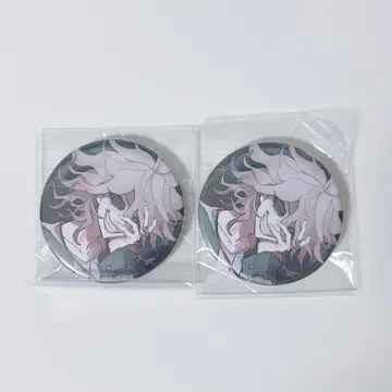 단간론파 코마에다 나기토 빌리지 뱅가드 캔뱃지 광기