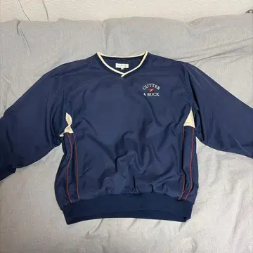 CUTTER & BUCK 네이비 나일론 넥 자켓 y2k 구제 의류