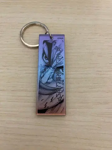 킹덤전 메탈릭 아크릴 키링 왕기