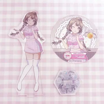 러브 라이브! 미나미 코토리 girly pink 아크릴 스탠드