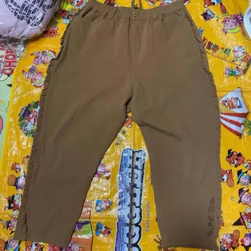 드럭 스토어즈 캐주얼 팬츠 브라운 F