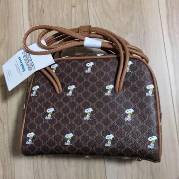 시마무라 PEANUTS 스누피 패턴 숄더백 2021