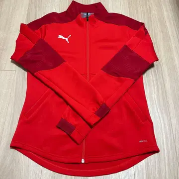 PUMA 집업 저지 M 레드