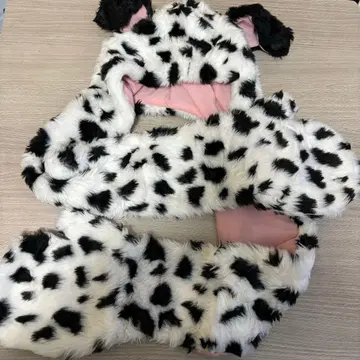 101마리 강아지 팬캡 머플러 디즈니