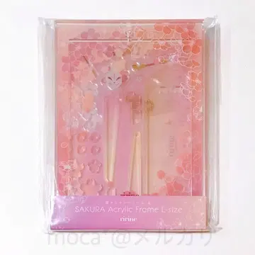 벚꽃 아크릴 프레임 대 벚꽃색