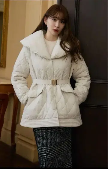 herlipto Madison Quilted Short Coat M