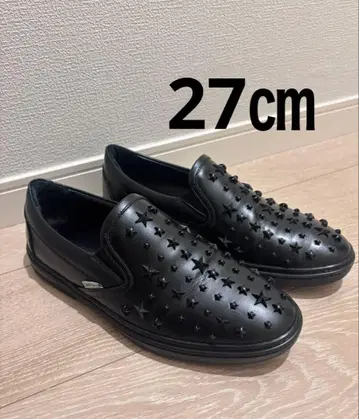 지미추 스타 스터드 슬립온 스니커즈 27cm