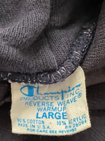 Champion Reverse Weave 후드티 70s 오리지널