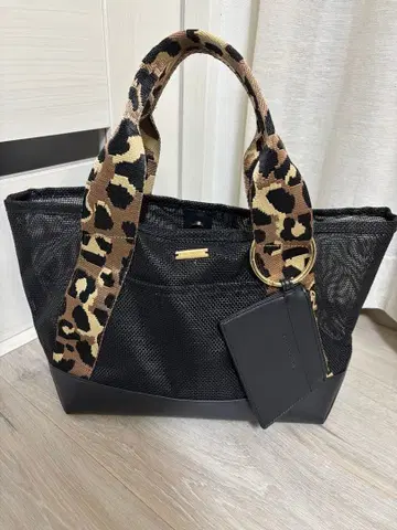 BARNYARDSTORM 메쉬 레오파드 2way 숄더백