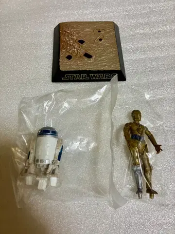 스타 워즈 C-3PO R2-D2 디오라마 피규어 미사용품