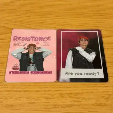 RESISTANCE 레지스탕스 트레이딩 카드 야마다 타쿠미
