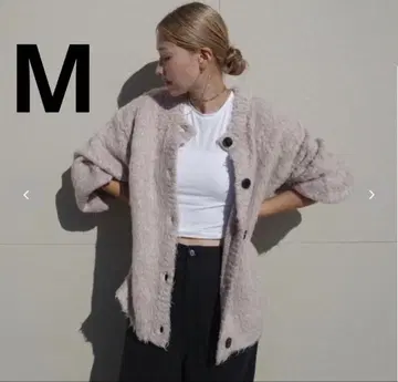 시마무라 hideka 2way 가디건 베이지 M