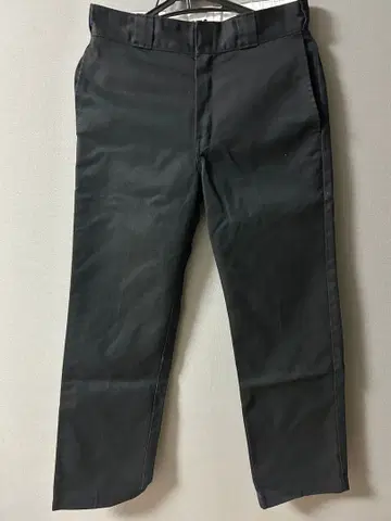 Dickies 블랙 워크 팬츠 874
