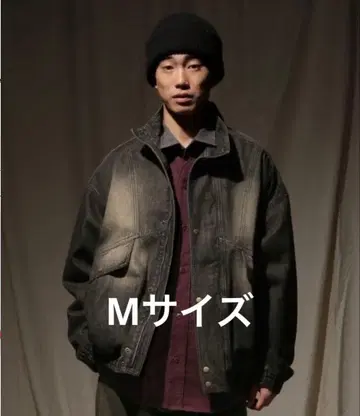 niko and JEANS 2025AW 90s 데님 스탠드 블루종 M