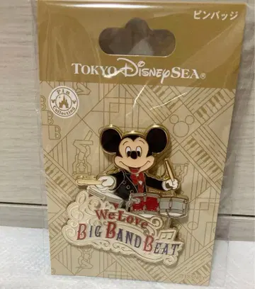 BBB 빅밴드 비트 미키 핀 배지 미사용 새상품