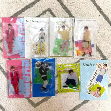 나니와단시 오하시 카즈야 아크릴 스탠드 묶음 판매 나니와노니와 씰