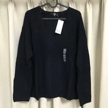 유니클로 여성용 오버 사이즈 캐시미어 스웨터 니트