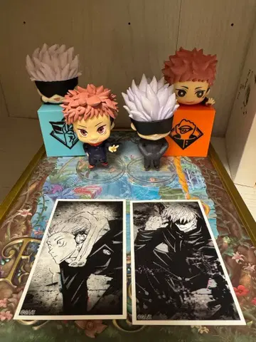 주술회전 이타도리 유우지, 고죠 사토루 피규어 원화 카드 세트