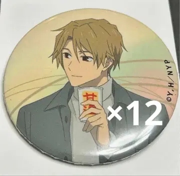 나츠메 우인장 and GALLERY 카페 랜덤 캔뱃지 나토리 슈이치