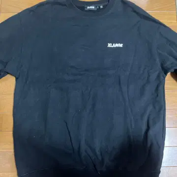 XLARGE 블랙 트레이닝복 백프린트