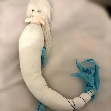 옷 갈아입기 봉제 인형 무속성 뱀체 100cm