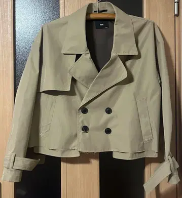 HARE 남성용 숏 트렌치