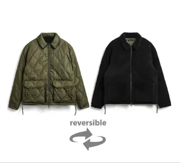 TAION 밀리터리 리버서블 다운 자켓