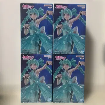 하츠네 미쿠 BPEV Clearluxe 피규어 4체 세트