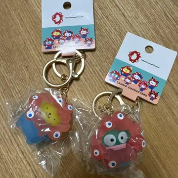 산리오 캐릭터즈 아크릴 키링 한교동 & 폼폼푸딩