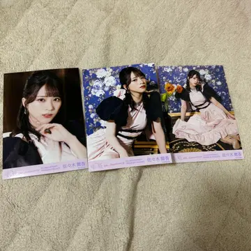 사사키 쿠미 포트레이트 3장 세트