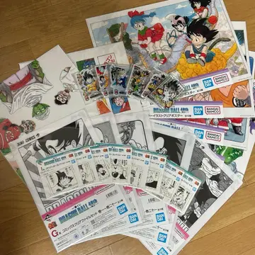 제일복권 드래곤볼 하위상 묶음 판매