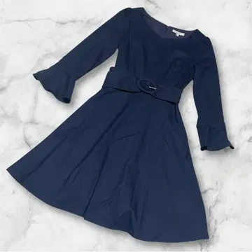 [ 새상품급 ] 프로포션, 네이비, 원피스, 네이비, 결혼식