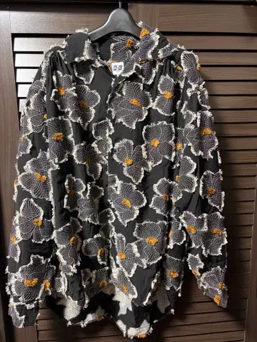 레어 AiE 페인터 셔츠 꽃무늬 페인터 셔츠