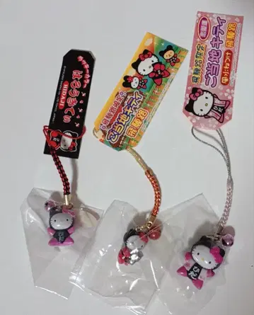 지역 한정 키티 끈 장식 히다지 한정판 세트