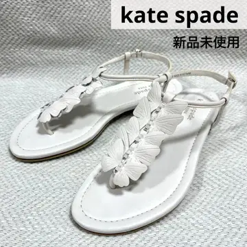 미사용 kate spade 케이트 스페이드 프리무로즈 샌들 화이트
