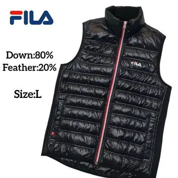 FILA/휠라/다운 페더 베스트/Size:L/익명 배송/무료배송
