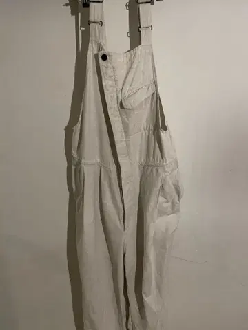 오틸 살로펫 화이트 오버롤