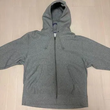 GU 풀 집업 후드티 M 그레이